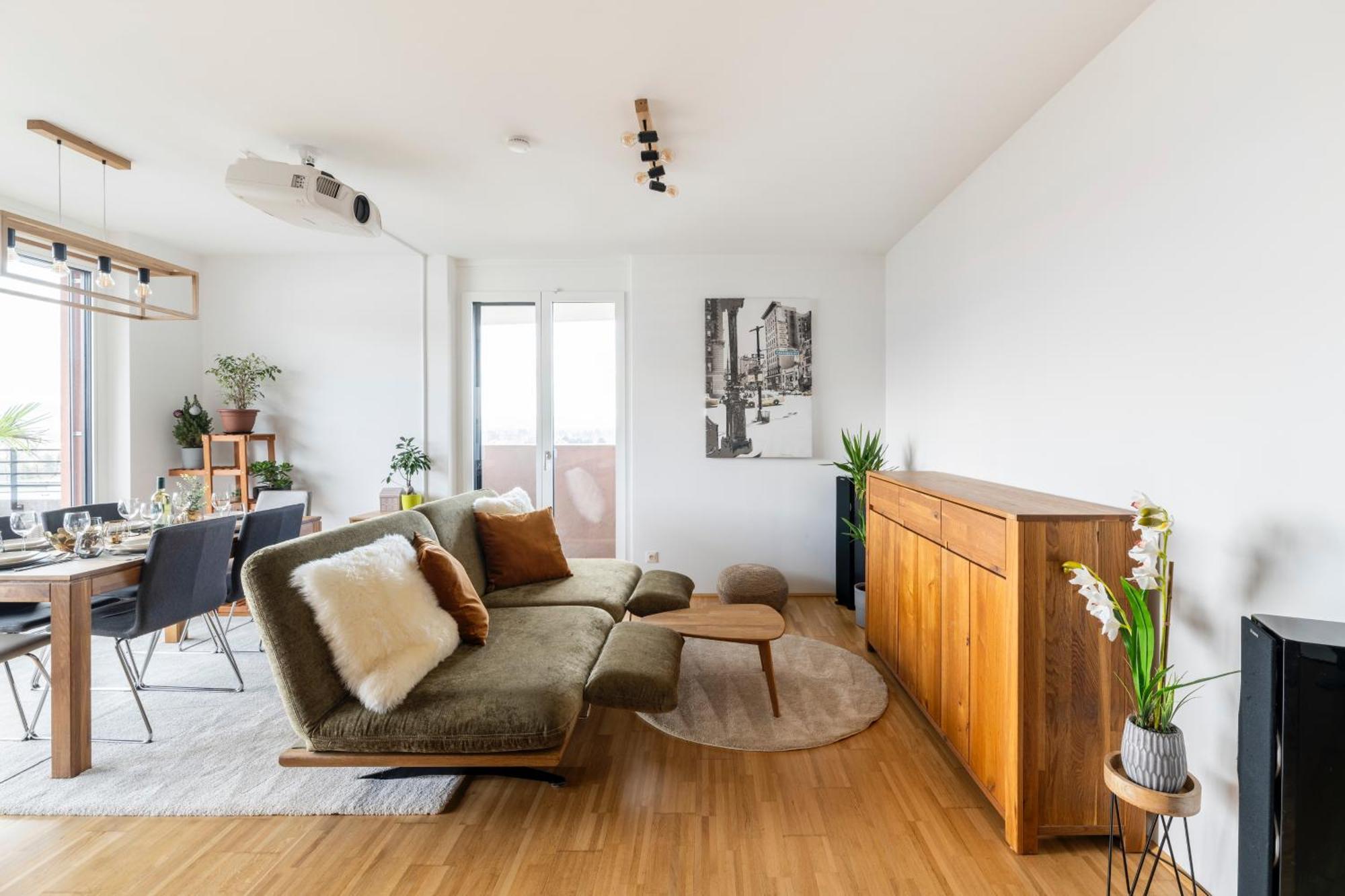 Edler Wohnraum Panoramablick 3 Sz Boxspringbetten, E-Ladestation, Kaffeevollautomat, Klima, Lift, Terrasse & 2Xtg Γκρατς Εξωτερικό φωτογραφία