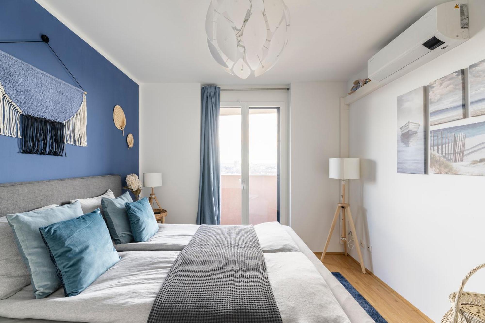 Edler Wohnraum Panoramablick 3 Sz Boxspringbetten, E-Ladestation, Kaffeevollautomat, Klima, Lift, Terrasse & 2Xtg Γκρατς Εξωτερικό φωτογραφία